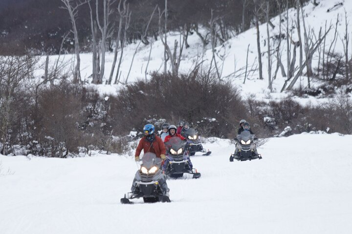 White Adventure with Sledge Ride and Snowmobile