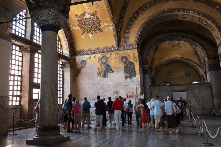 Istanbul Blue Mosque, Hagia Sophia, Basilica Cistern with Tickets