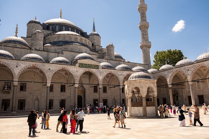 Istanbul Blue Mosque, Hagia Sophia, Basilica Cistern with Tickets