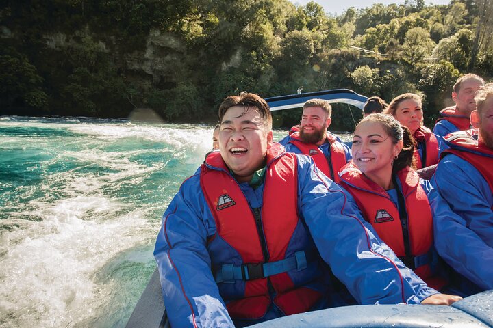 Huka Falls Jet Boat Ride in Taupo