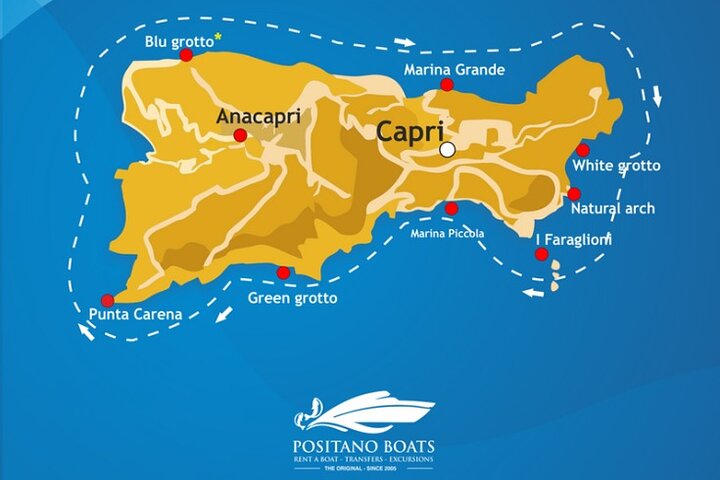 Small Group Day Trip to Capri from Positano or Praiano