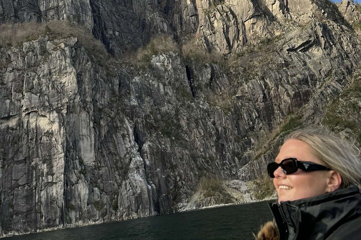 Fjord Tour with hidden cave, Preikestolen, Waterfalls and Goats