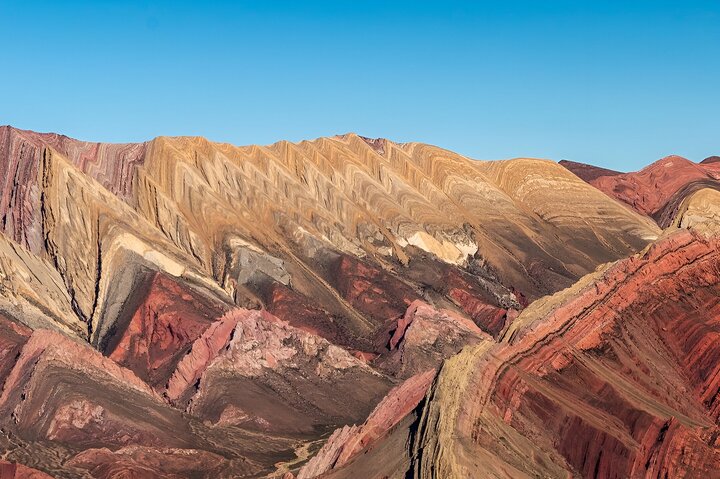 From Salta: Serranías del Hornocal and the hill of 14 colors