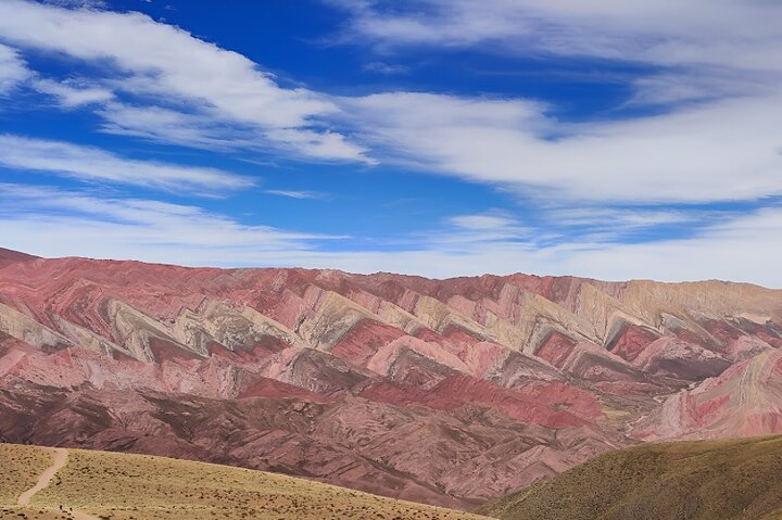 From Jujuy: Serranías del Hornocal and the hill of 14 colors