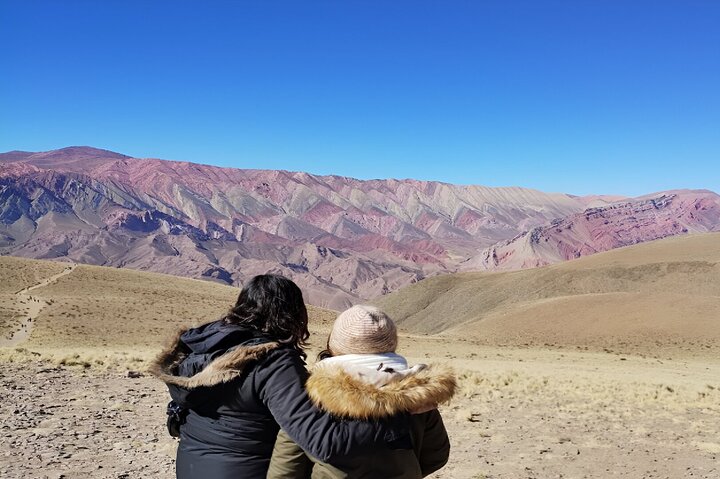 From Jujuy: Serranías del Hornocal and the hill of 14 colors