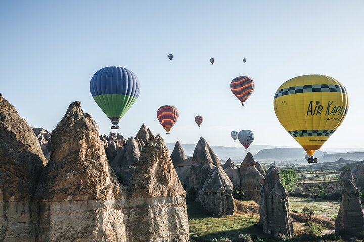 Hot Air Balloon Ride at Sunrise in Goreme, Cappadocia