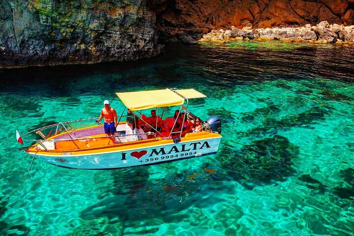 half Day Malta, Blue Lagoon, Comino & Gozo Private Boat Cruises