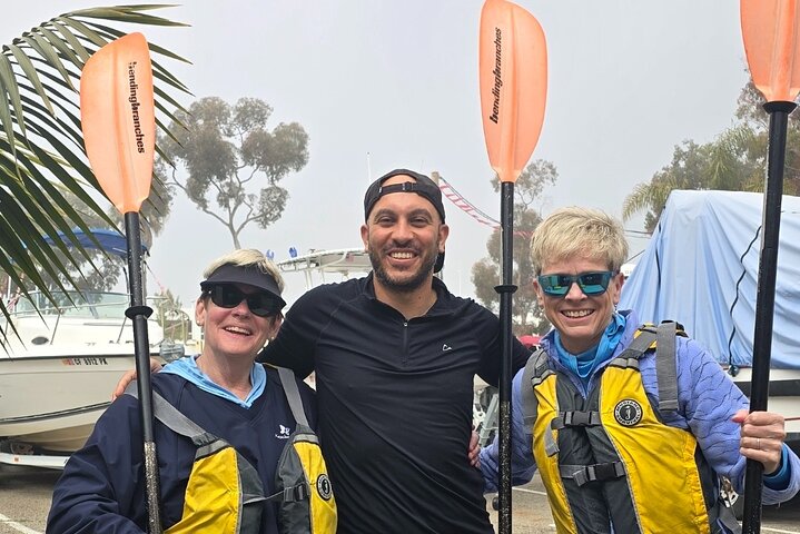 Dana Point Kayak and Hike to sea cave with Sea Lion Sightings