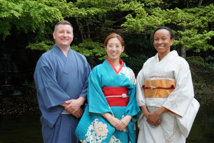 Chiba: Kimono & Tea Ceremony at a Historic Castle Garden