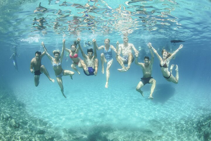 Boat Trip in Crete with Guided Snorkeling and Free Pick up!