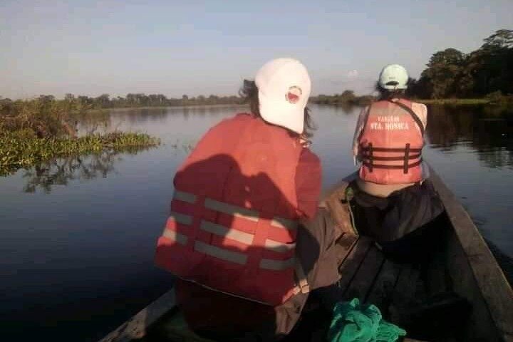 Canoeing in The Amazon Rainforest