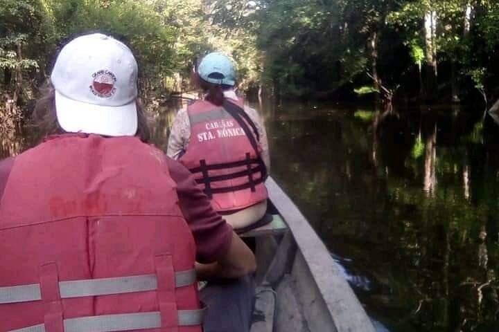 Canoeing in The Amazon Rainforest