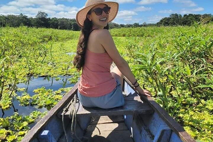 Canoeing in The Amazon Rainforest