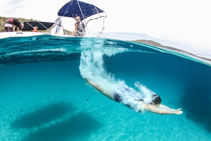 Boat Trip in Crete with Guided Snorkeling and Free Pick up!
