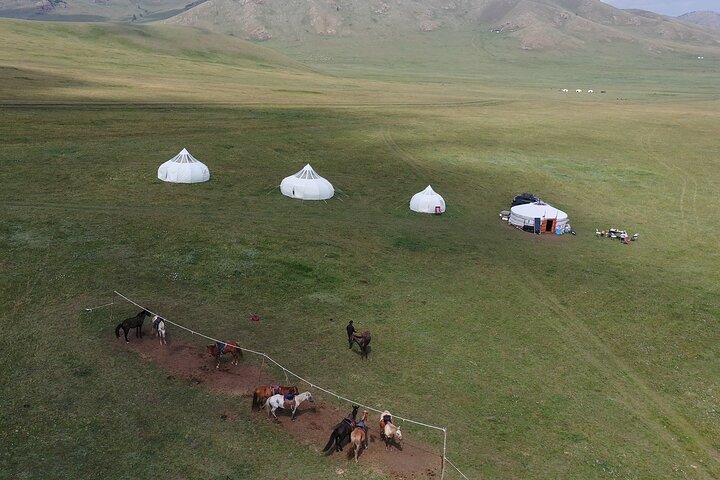 Authentic Mongolian Horse Archery with Real Mongol Warriors