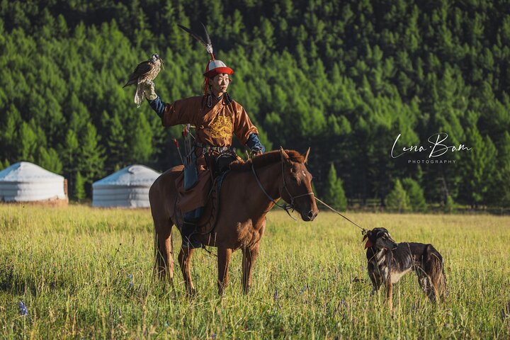Authentic Mongolian Horse Archery with Real Mongol Warriors