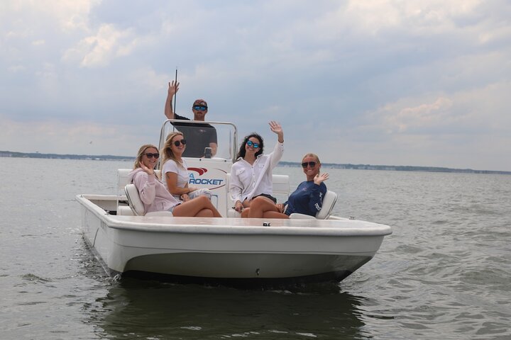 75 Minute Private Party Back Bay Sunset Cruise in Ocean City, MD