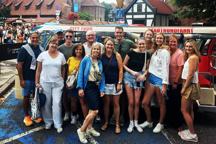 Gdansk: 2H City Sightseeing Tour LIVE GUIDED by Buggy/Golf cart