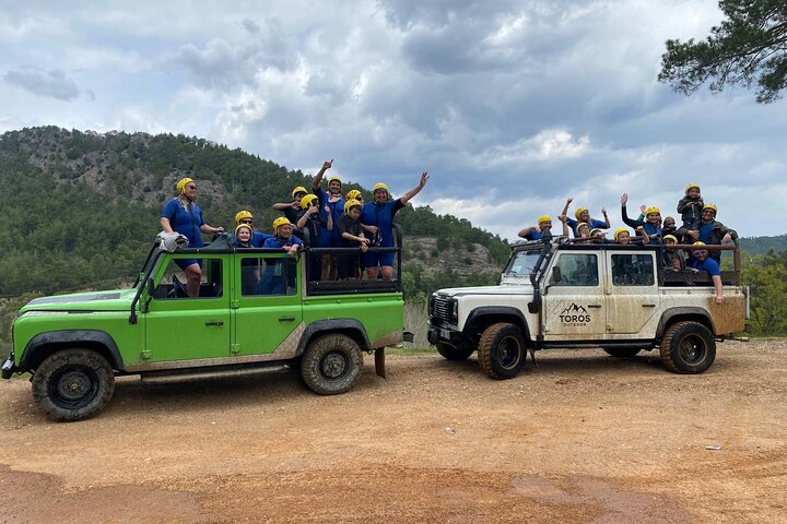 Antalya: Rafting, Jeep Safari, Buggy & Zipline 4-in-1 Combo Tour