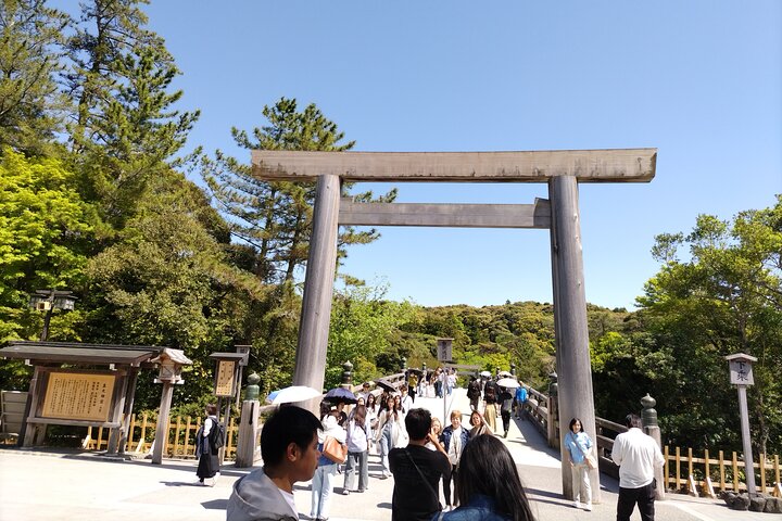 The sacred Ise Shrine, Mikimoto Island Private Car Tour