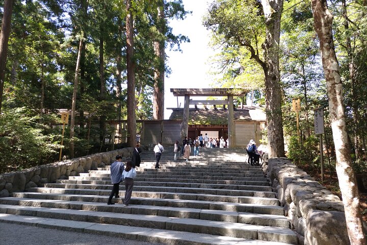 The sacred Ise Shrine, Mikimoto Island Private Car Tour
