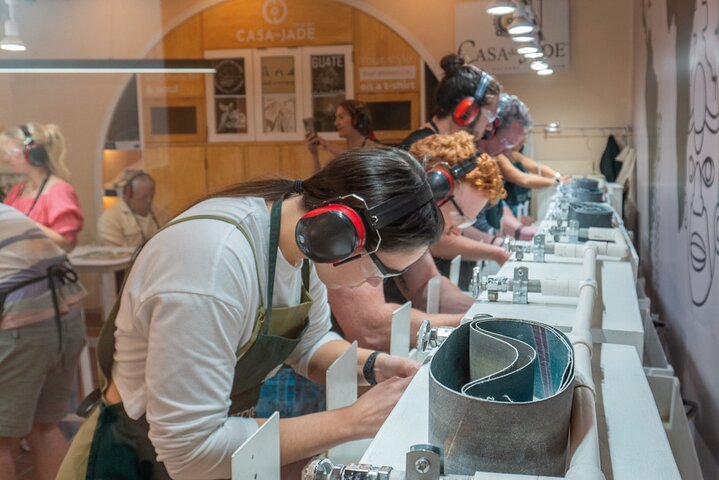 Carve your own jade piece in Antigua!