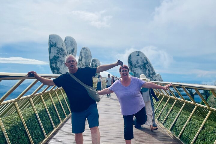 Early morning Ba Na Hills - Golden Hand Bridge - PRIVATE TOUR