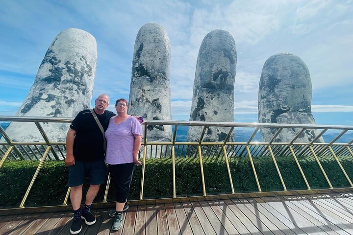 Early morning Ba Na Hills - Golden Hand Bridge - PRIVATE TOUR