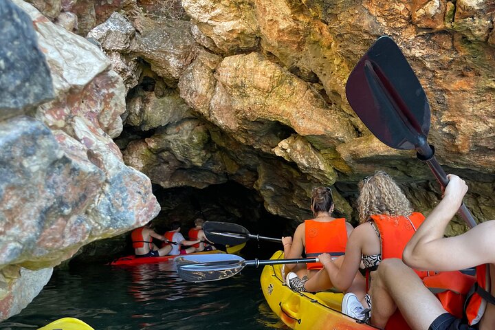Pula: Cave Kayak Tour and Snorkeling