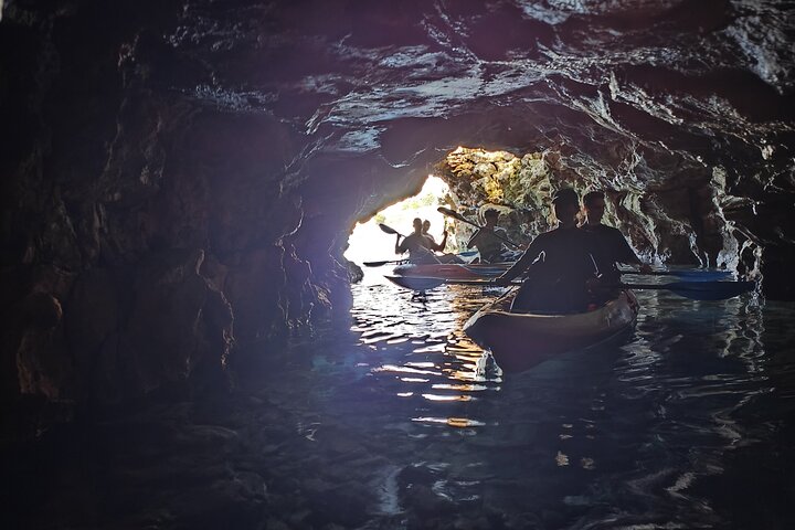 Pula: Cave Kayak Tour and Snorkeling