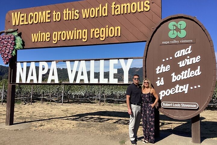 Fabulous Private Wine Tour of Napa & Sonoma: 2 to 5 People
