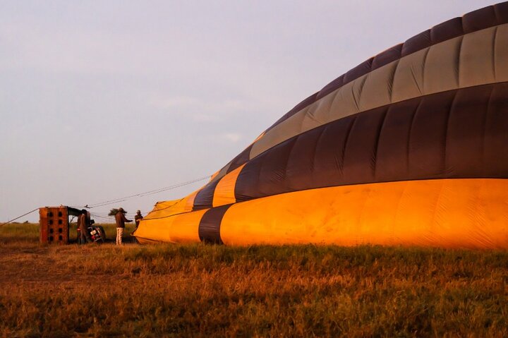 Serengeti Hot Air Balloon Flight with Champagne Breakfast