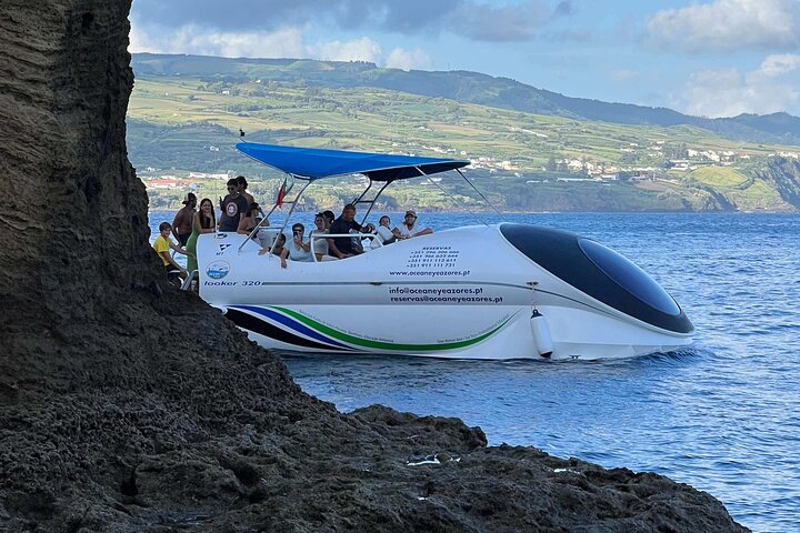 Glass Bottom Boat Tour & Snorkeling in São Miguel, Azores