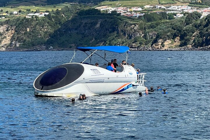 Glass Bottom Boat Tour & Snorkeling in São Miguel, Azores