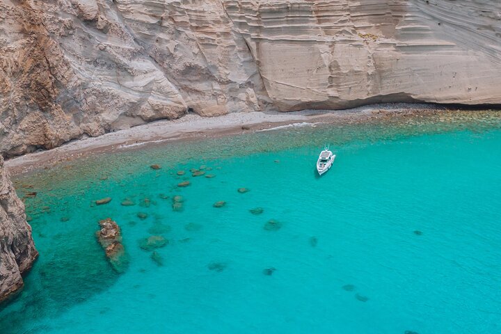 Private Boat Tour Paros, Antiparos & Blue Lagoon - Half Day