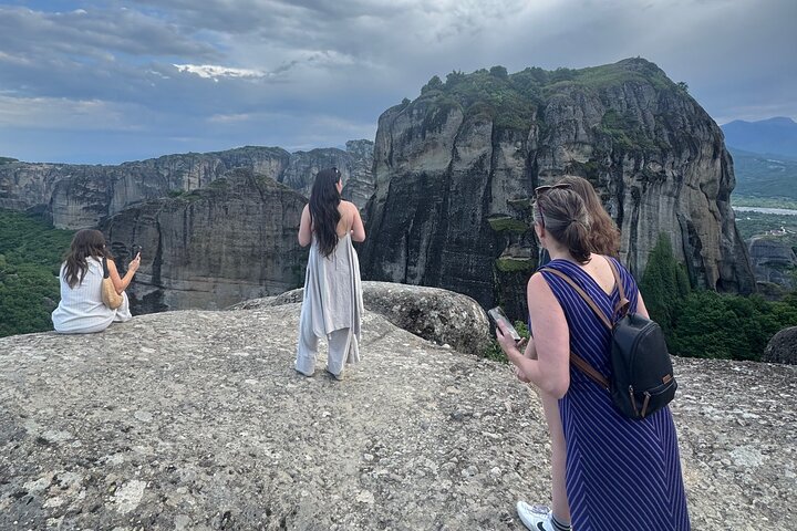 From Athens:Meteora Caves & Monasteries History Day Trip by Train