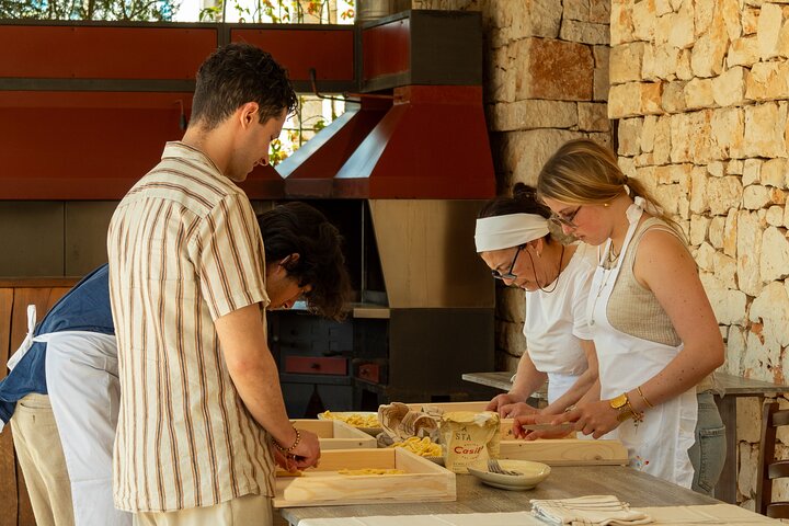 Lunch at Masseria Pasta Making Experience