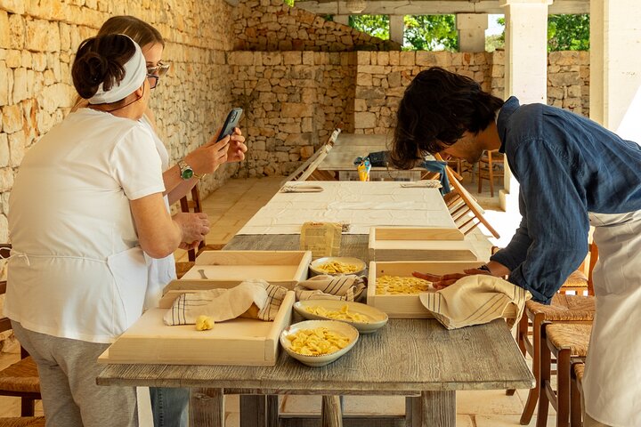 Lunch at Masseria Pasta Making Experience