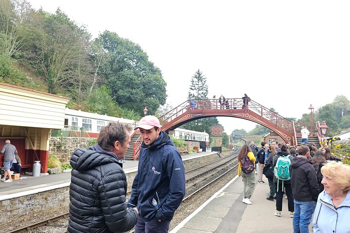 Nth York Moors Steam Train (incl) & Whitby Small Group Day Trip.