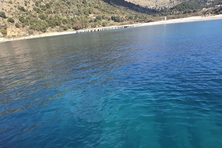 Saranda:Boat Tour to Kakome,Hidden Cave & Beaches,with snorkell.