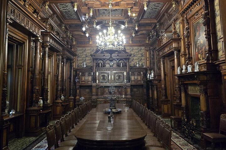 3-Castle: Peles,Bran,Rasnov,Sinaia Monastery from Brasov w pickup