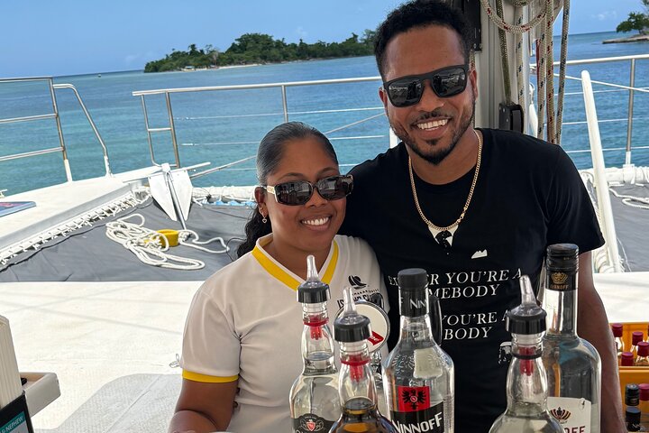 SUNSET PARTY CATAMARAN Ricks Cafe ADULTS ONLY DJ Montego Bay