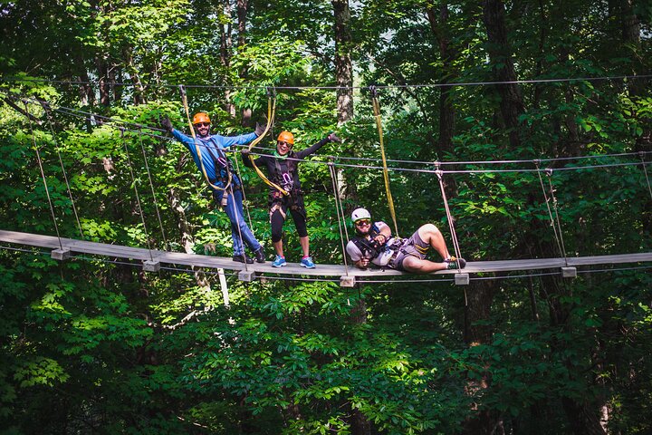 Epic Zipline Canopy Tour - The Gorge Zipline: Saluda, NC