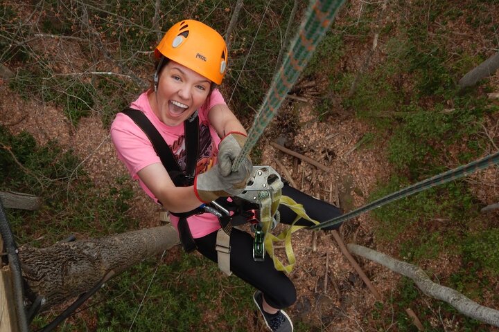 Epic Zipline Canopy Tour - The Gorge Zipline: Saluda, NC