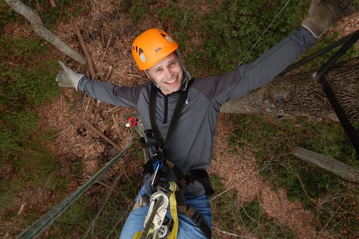 Epic Zipline Canopy Tour - The Gorge Zipline: Saluda, NC