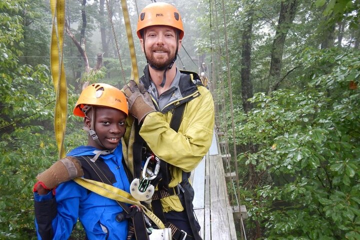 Epic Zipline Canopy Tour - The Gorge Zipline: Saluda, NC