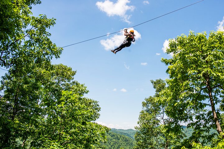 Epic Zipline Canopy Tour - The Gorge Zipline: Saluda, NC