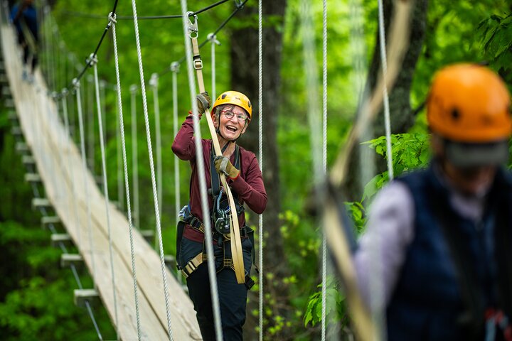 Epic Zipline Canopy Tour - The Gorge Zipline: Saluda, NC