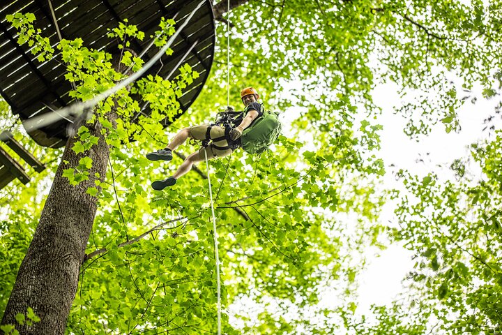 Epic Zipline Canopy Tour - The Gorge Zipline: Saluda, NC