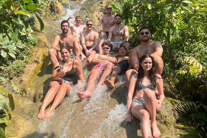 Chiang Mai Elephant Sanctuary, Bamboo Rafting and Waterfall Tour